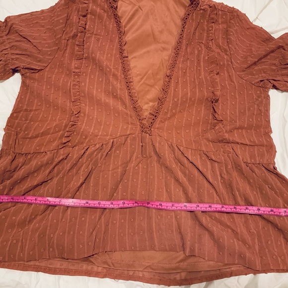 2XL New Boutique Blouse in Mauve - Picture 4 of 9